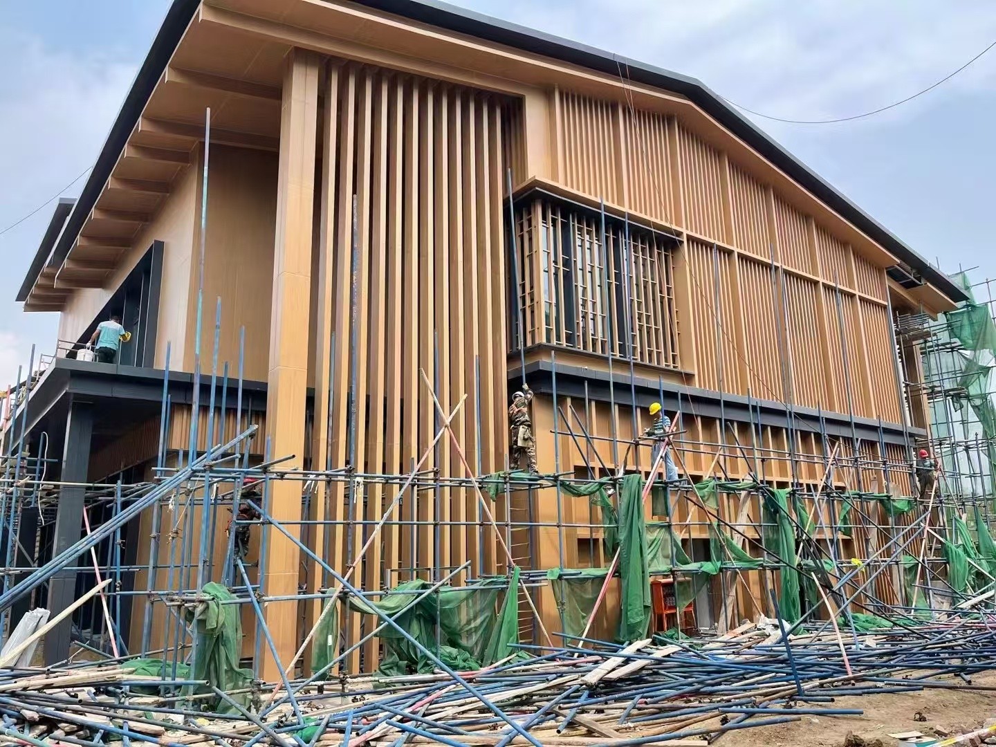 沈阳铁西区室外铝单板木纹转印铝单板 - 方案